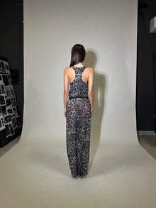 New sheer leopard set