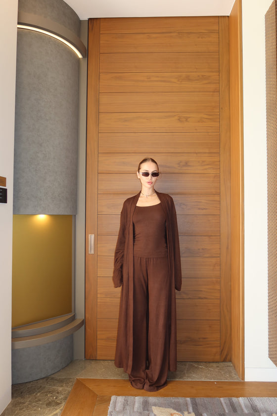 Brown three piece set