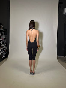 Backless star jumpsuit