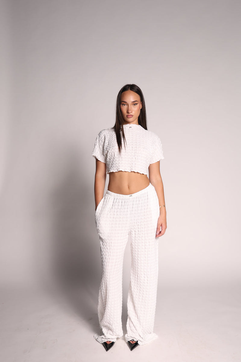 White puffy material ma set – Meilleurs Amis